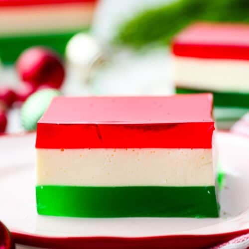 christmas ribbon salad