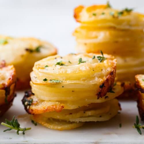 easy potato stacks