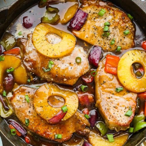 hawaiian pork chops